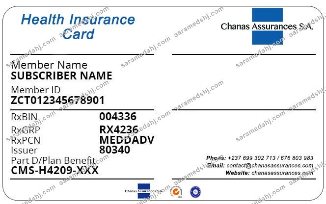 Cameroon health insurance card